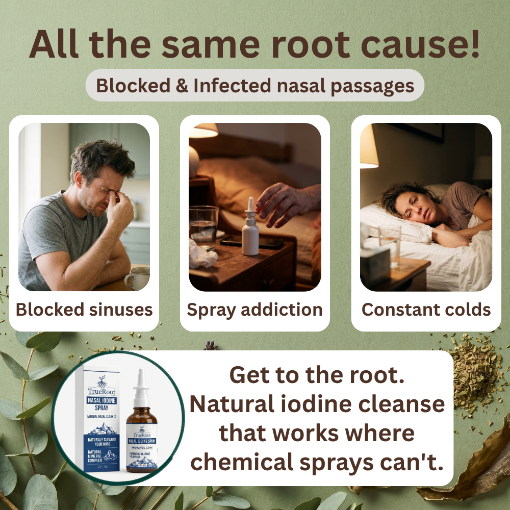 TrueRoot Nasomin Nasal Iodine Spray