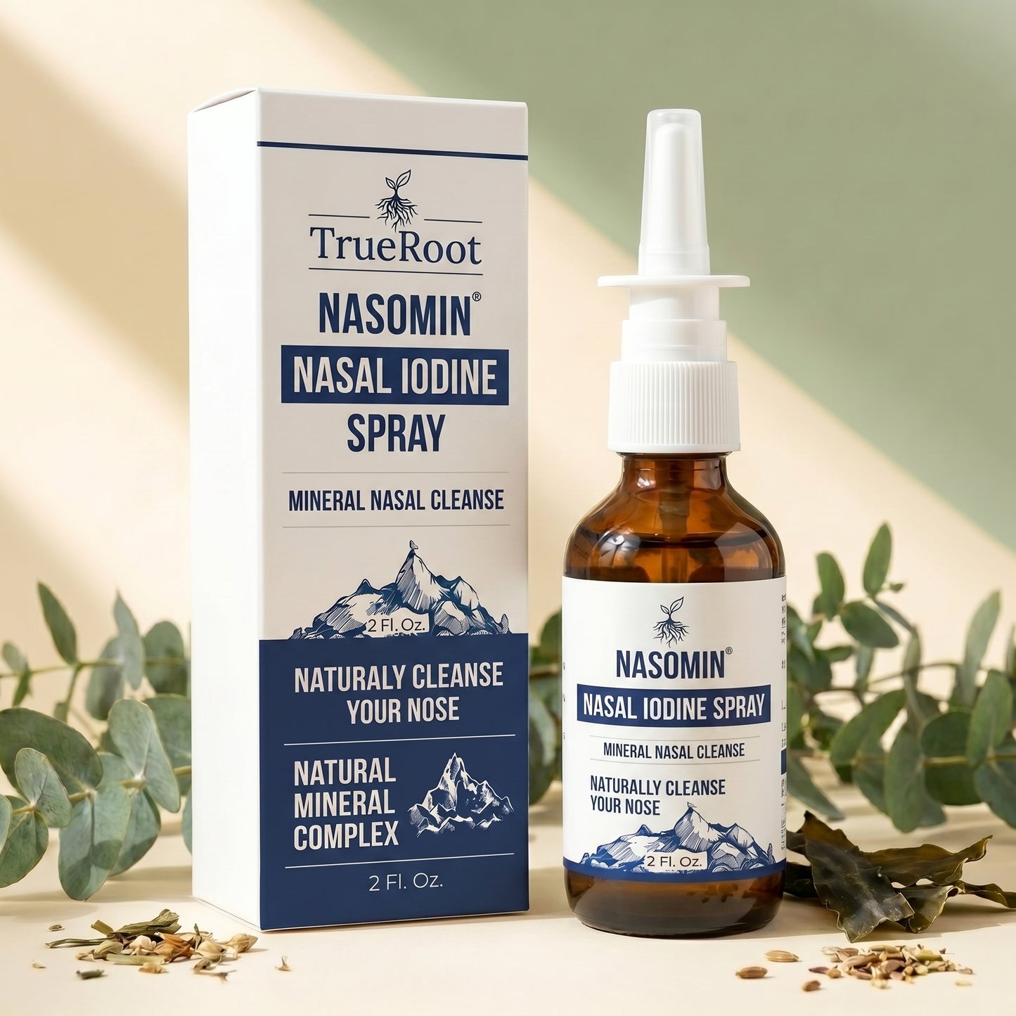 TrueRoot Nasomin Nasal Iodine Spray